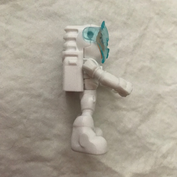 Astronaut Blue White Face Shield Figure Collectible - Picture 3 of 7